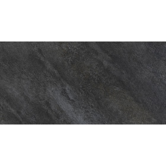 Land Black Rectified Porcelain Floor and Wall Tile 600x1200mm